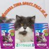 Whiskas Adult Tuna Gravy Pack Of 6
